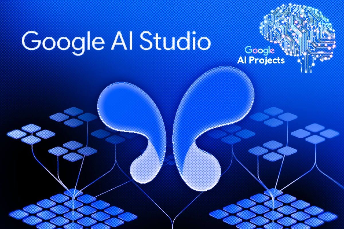 Google AI Studio logo – Google AI development platform